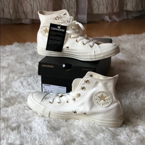 Converse Shoes - All Star Mono Glam High Top Women's Shoe